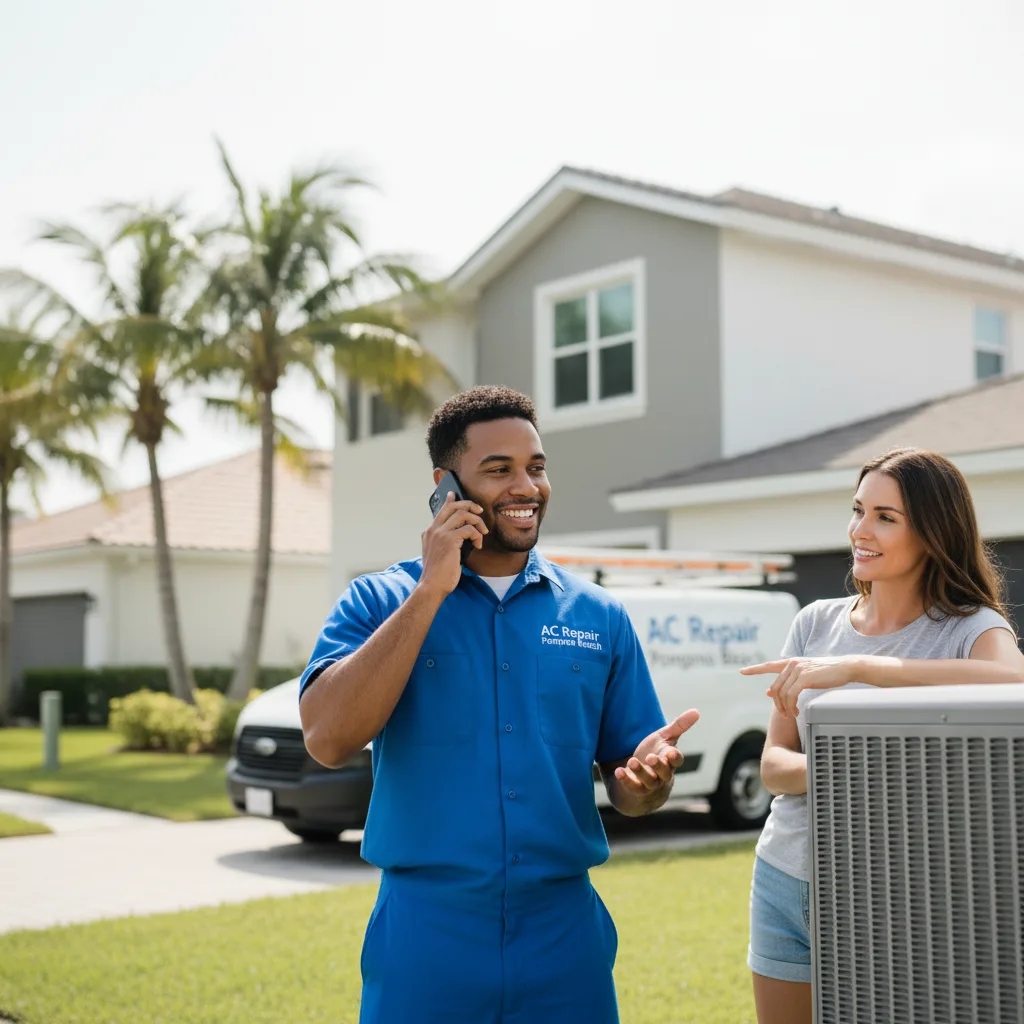 AC Repair Pompano Beach customer support in Olivet